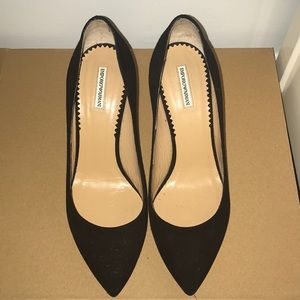 Armani Suede Heels